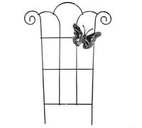 Iron Plant Support for Climbers to Maintain Stem Alignment and Prevent Tangled Growth in Containers or Ground Soil (C)