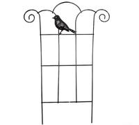 Iron Plant Support for Climbers to Maintain Stem Alignment and Prevent Tangled Growth in Containers or Ground Soil (D)