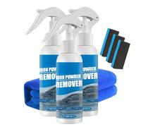 Iron Powder Remover Spray, Multi-Functional Quick-Acting Rust Removal Spray for Tools, Car, Hardware (100ML,3Pcs)