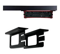 Iron Prints Desk Mount Kit for The Focusrite Scarlett 2i2 (4th Gen) - Under Desk Mount Brackets, Reversible - Secure Mounting Accessories