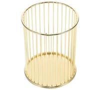 Iron Rabbit Feeder Rack with Large Capacity Golden Finish