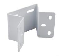 Iron Right Angle Security Camera Bracket Outdoor Rust Resistant(White) | Secure corner anchor, stable positioning, perpendicular wall fit, wide coverage, easy align