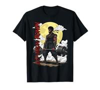 Iron Ronin African American Samurai Warrior Gym Deadlift T-Shirt
