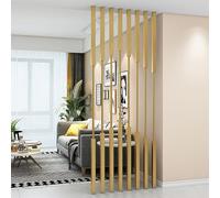 Iron Room Divider Post, 5/8 Pieces Wall Privacy Screens Partition Column for Indoor Entryway Office Room Separation, Space Separator Pole 1 M to 3 M Tall(8pcs-A,110cm/43in/3.6ft)