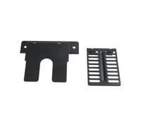 Iron Rotisserie Bracket Kit 15cm Adjustable Mount(iron) | Good iron construction, rust resistant, stable cooking, 15x12x5cm size, black or white finish