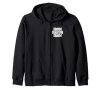 IRON SHARPENS IRON 27:12 ONE MAN SHARPENS ANOTHER Zip Hoodie