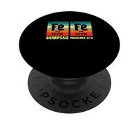 Iron Sharpens Iron Christian Guys Periodic Table Elements PopSockets Adhesive PopGrip