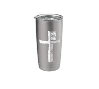 Iron Sharpens Iron Christian Workout Gym Cross Passage Stainless Steel Insulated Tumbler