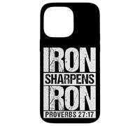 IRON SHARPENS IRON PROVERBS 27:17 Case for iPhone 14 Pro Max