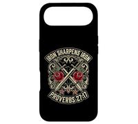 Iron Sharpens Iron Proverbs 27:17 Christian Faith Bible Case for iPhone Air