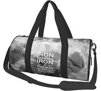 Iron Sharpens Iron Travel Luggage Duffel Bag Sports Rolling Foldable Duffel Bag, Marbling