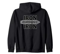 Iron Sharpens Iron Zip Hoodie
