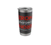 Iron Sharpens - Proverbs 27:17 Motivational Inspired Design Stainless Steel Insulated Tumbler