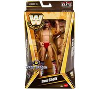 Mattel WWE Elite Action Figure Iron Sheik Legends with Accessory, HVF57