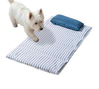 Iron Silk Pet Bed | Cat Basket Cooling | Non-Slip Underside | Foldable Travel Design Dirt-Repellent Cooling Lying Surface | Indoor Pet Cage Balcony Patio Shaded Space Tool | H