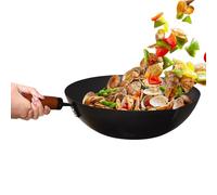 Iron Skillet - Japanese Hand-Forged Non-Stick Iron Pan - Cookware for Natural Cooking Kitchen Stove Electric Induction Hob Camping Restaurants
