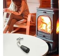 Iron Stove Door Handles, Wearproof Boiler Door Handle Replacement Accessory Fireplace Door Burner Handles For Home Use