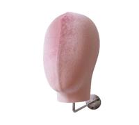 Iron Strengthened Wall Mounted Wigs Mannequin Stand Salon Display for Hats Hairpieces Multi Layer Cloth Design Wigs Organiser