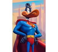 Iron Studios Space Jam New Legacy Duffy Duck Superman Art Scale Figure