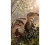 Iron Studios 1:10 Just The Two Raptors Deluxe Art - Jurassic Park