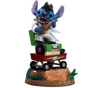 Iron Studios Art Scale Statue 1/10 Stitch King of Rock Disney Classics 16.8cm