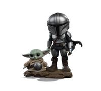 Iron Studios Collectible Statue Mandalorian and Grogu Movie Minico Multicolor Polystone Resin 14,6cm 5.7 Inches
