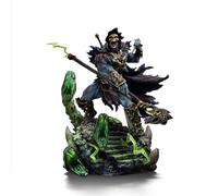 Iron Studios Collectible Statue Masters of The Universe Skeletor Unleashed Deluxe Art Scale 1/10 Polystone Multicolor 9.2 inches