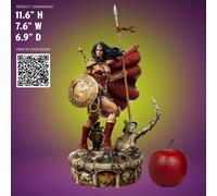 Iron Studios DC Comics Wonder Woman Unleashed Marble Variant Art Scale 1/10 Statue