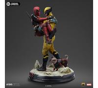 Iron Studios Deadpool and Wolverine Movie - Deluxe Art Scale 1/10 Statue