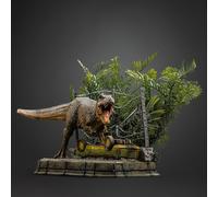 Iron Studios Jurassic Park T-Rex Breakout Set A Icons Statue