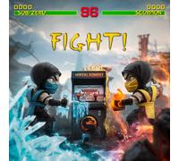 Iron Studios Mortal Kombat Scorpion vs Subzero Arcade Set MiniCo Figure