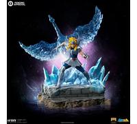 Iron Studios Saint Seiya Cygnus Hyoga Deluxe Art Scale 1/10 Statue