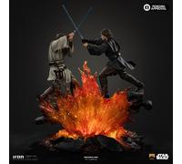 Iron Studios Star Wars Art Scale 1/10 Anakin Vs Obi Wan Figure