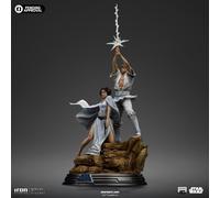 Iron Studios Star Wars Luke and Leia Deluxe Art Scale 1/10 Statue