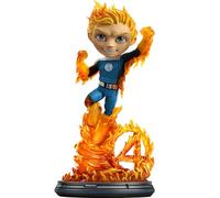 Iron Studios Statue Minico Human Torch (Blue Suit Variant) Fantastic Four 21cm