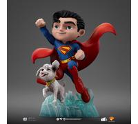 Iron Studios Superman Legacy Superman & Krypto MiniCo Statue