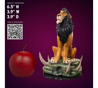 Iron Studios The Lion King statuette Art Scale Deluxe 1/10 Scar Deluxe 31 cm