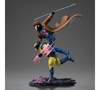 Iron Studios X-Men 97 Gambit & Wolverine Deluxe Art Scale 1/10 Statue