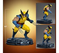 Iron Studios Collectible Statue Wolverine - X-Men 97 - Art Scale 1/10 Polystone Multicolor 5.9 inches