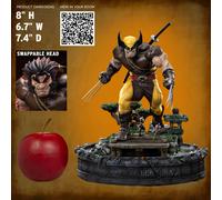 Iron Studios X-Men Wolverine Unleashed Deluxe Art Scale 1/10 Statue