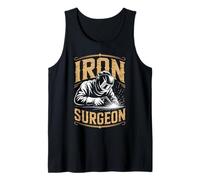 Iron Surgeon Weld Metal Worker Welded Welds Welder Tank Top