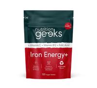 Iron Tablets High Strength | Energy Tablets with Vitamin C B12 &