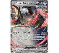 Iron Treads ex 066/091 Double Rare Pokemon Card | Paldean Fates Set | Scarlet & Violet Series | Titan Authenticated