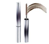 Iron Wand Mascara, 2025 Upgrade 3D Eyelash Iron Mascara,Waterproof Black Washable Metal Mascara, Long Lasting Eyelash Iron Mascara for Women Thick and Slender (Brown, 1)