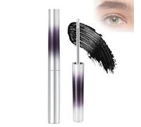Iron Wand Mascara for 3D Curling & Lengthening - Waterproof Smudge-Proof Clump-Free Metal Mascara with Long-Lasting No-Flake Formula for Sensitive Eyes & Travel Makeup Essentials (Obsidian Black)