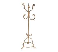 Iron Wardrobe Rack Miniature Furniture For 1/12 Scale Dollhouses Displays Classical Bedroom Scene Landscape Accessories Dollhouses Accessories