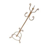 Iron Wardrobe Rack Miniature Furniture For 1/12 Scale Dollhouses Displays Classical Bedroom Scene Landscape Accessories Miniature Coat Rack