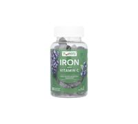 Iron with Vitamin C Gummies, Grape
