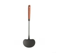 Iron Wok Spatula Wooden Handle Rust-Proof Stir Fry(S)