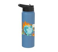 Ironic Climate Change Statement: This is fine Stainless Steel Insulated Water Bottle